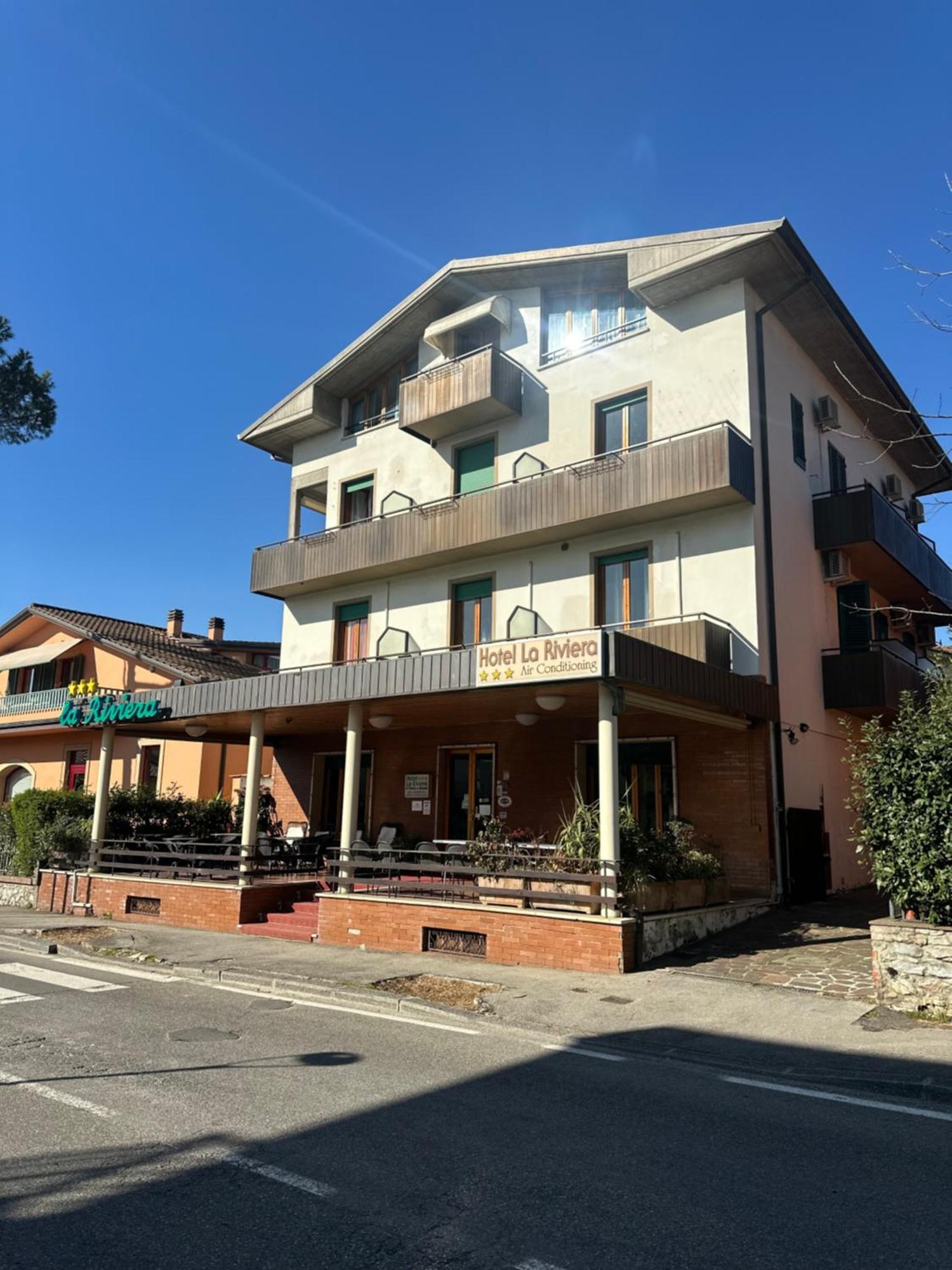 Hotel La Riviera Montecatini Terme Exterior foto